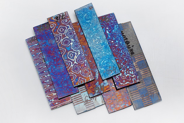 Processing modes of ZlaTi decorative titanium multilayer composition