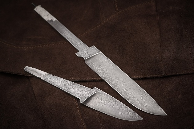 Manufacturing of Damascus steel blades