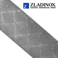 Damascus steel billet ZDI-1014 ("pyramid" pattern, 600 layers)