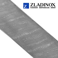 Damascus steel billet ZDI-1416 ("twist" pattern, 150 layers)