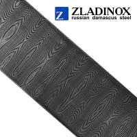 Damascus steel billet ZD-0803 ("steps" pattern, 600 layers)