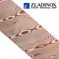Mokume gane blank ("twist" pattern, 100 layers)