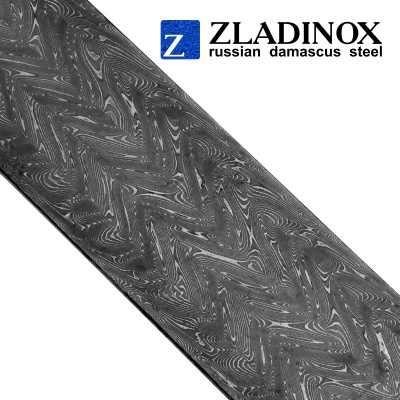 Damascus steel billet ZD-0805 ("Turkish" pattern)
