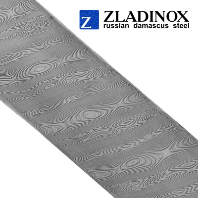 Damascus steel billet ZDI-1416 ("twist" pattern, 150 layers)