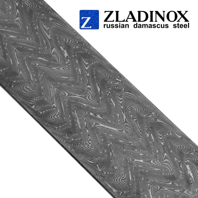 Damascus steel billet ZD-1407 ("turkish" pattern)