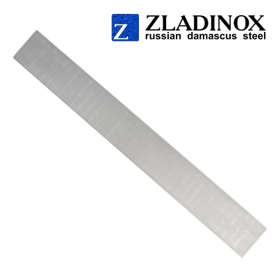 Damascus steel billet ZDI-Vanadis ("steps" pattern, 300 layers)