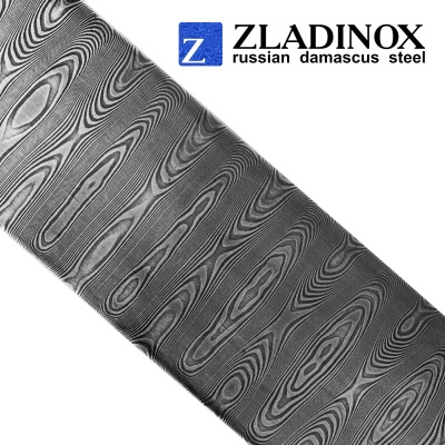 Damascus steel billet ZD-0805 ("steps" pattern, 600 layers)
