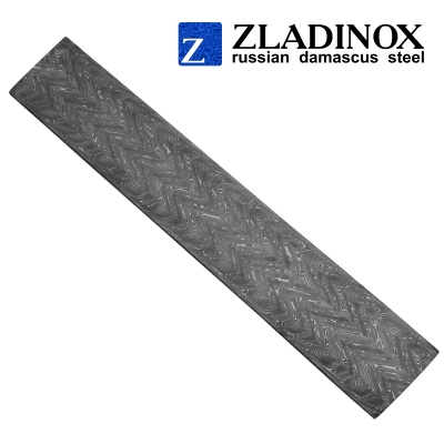 Damascus steel billet ZD-0801 ("Turkish" pattern)