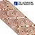 Mokume gane blank (pyramid pattern, 100 layers)