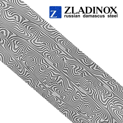 Damascus steel billet ZDI-1016 ("Turkish" pattern)