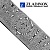 Damascus steel billet ZD-0803 ("big rose" pattern, 300 layers)